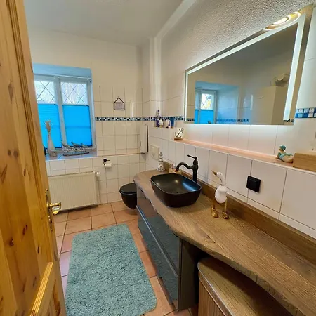 Feldsteinscheune Kaeselin Holiday home Robel